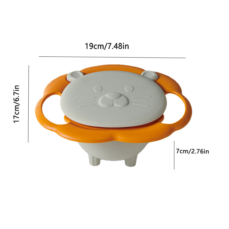 MiniNook 360° Antiknoeikom – Zelfstandig Eten Zonder Gemors