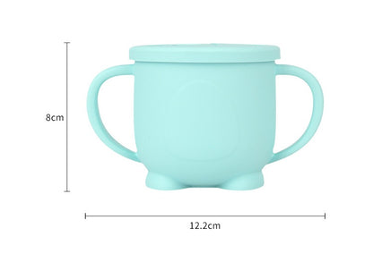 MiniNook Siliconen Snackbeker 200 ml – Zelfstandig Snackmoment