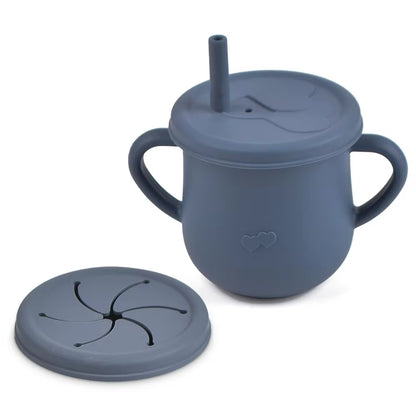 MiniNook Siliconen Snackbeker 200 ml – Zelfstandig Snackmoment